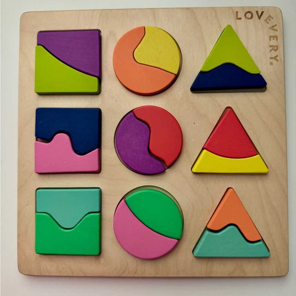 Lovevery - Land And Sky Two-Part Puzzle Board